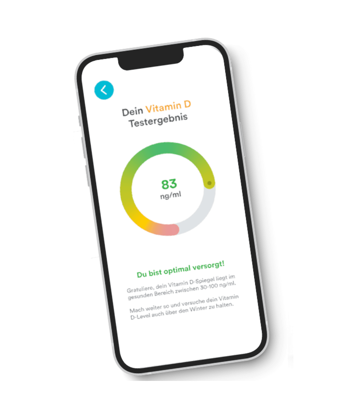 Vitamin-D-Schnelltest-App Vitamin-D-Schnelltest-App