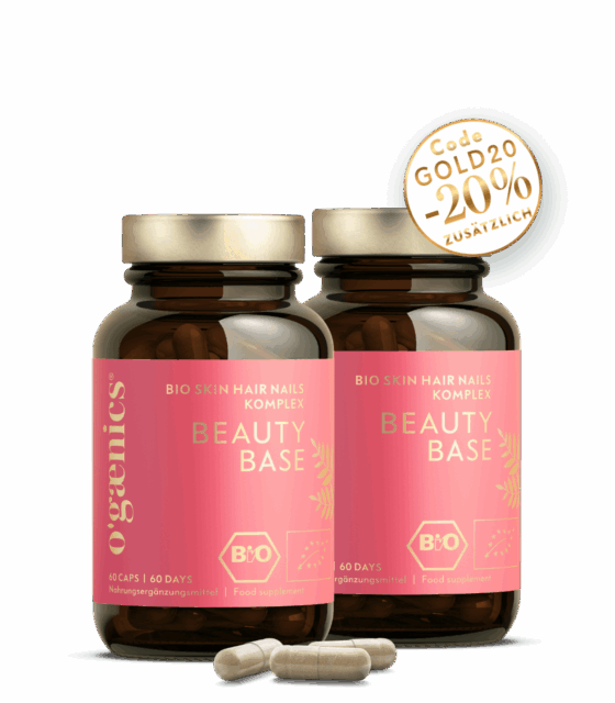 Pourcentage du complexe beauté-base-skin-hair-nails en 2 pièces