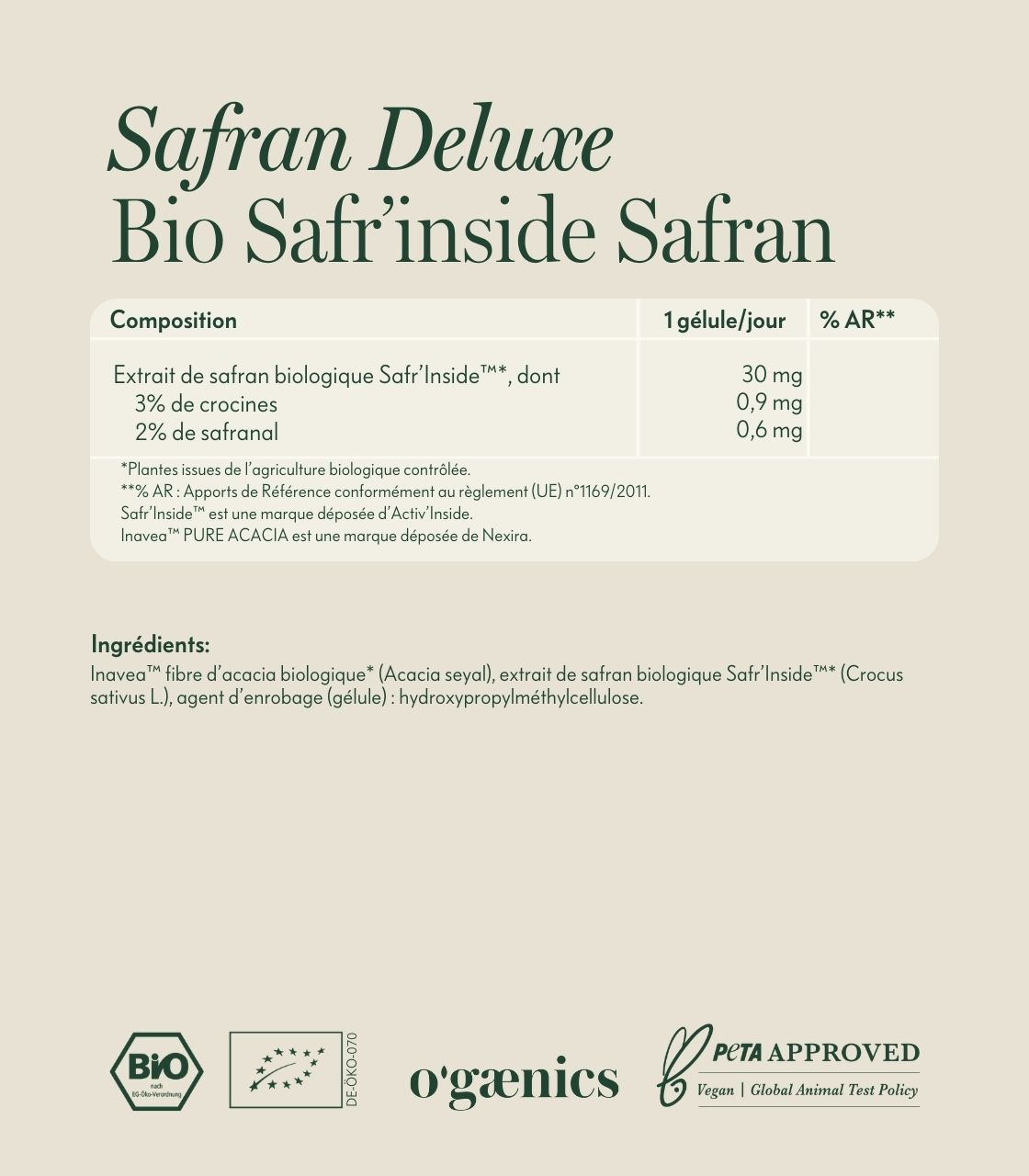 Safran Deluxe